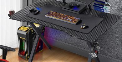 escritorio gaming color negro