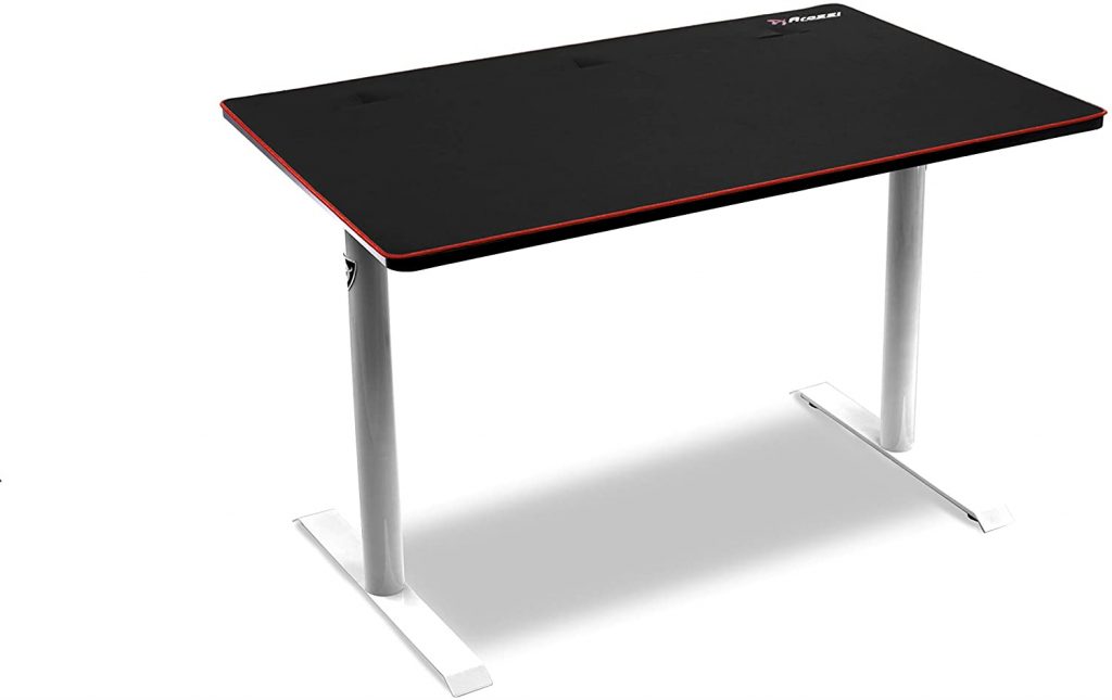 medidas Mesa Arozzi Leggero escritorio gaming minimalista blanco y negro