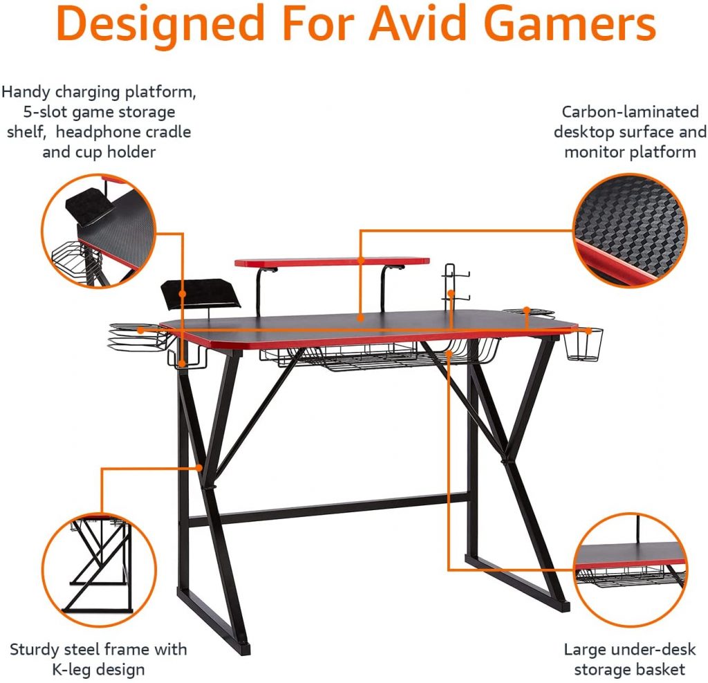 Funciones de escritorio pc gaming, materiales y accesorios