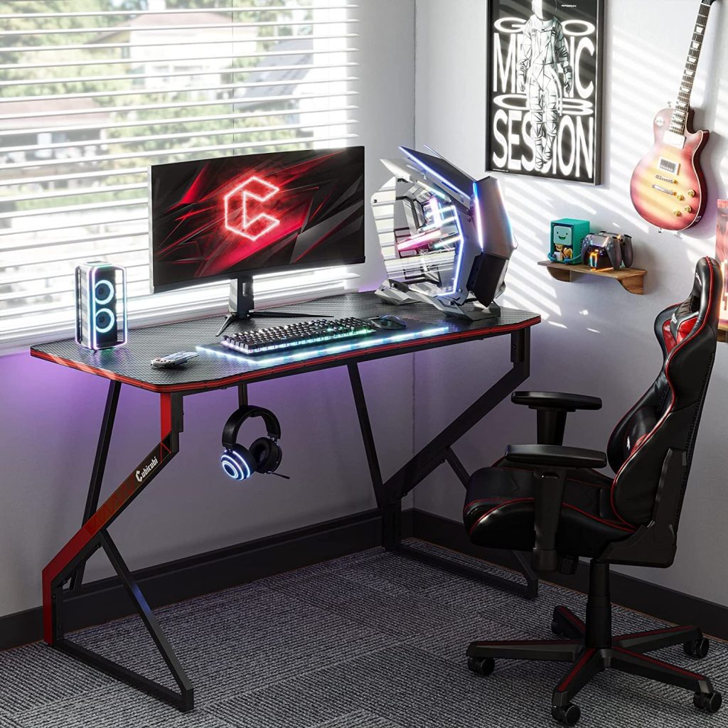 como decorar setup gaming barata